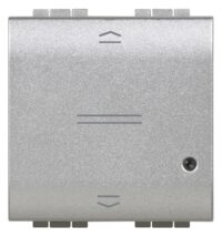 Bticino NT4027CM2N Rollladenschalter 2-modulig für LivingLight with Netatmo