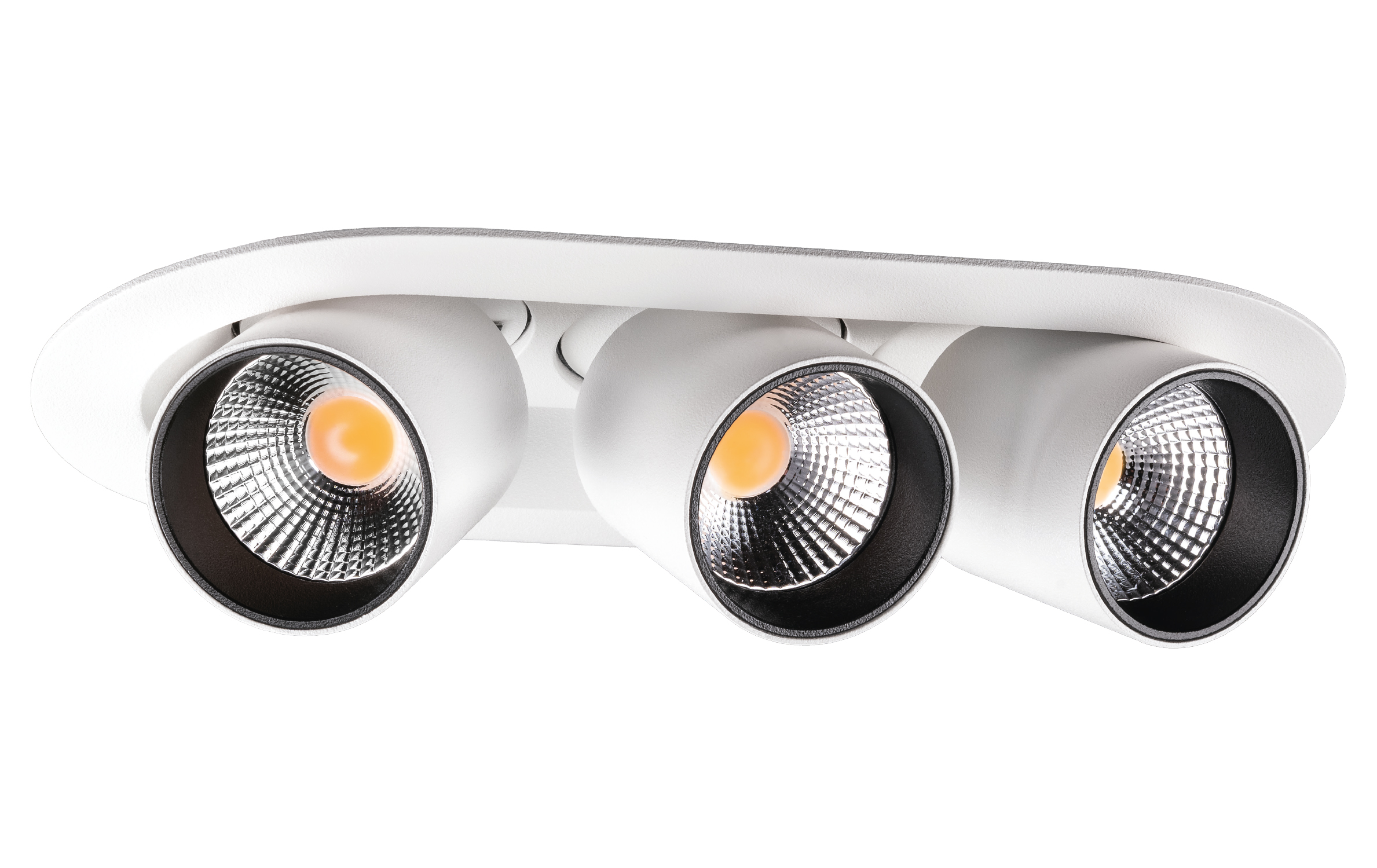 SG LEUCHTEN LED-Einbaustrahler 15W Konverter JUNISTAR 902713 dimmbar 3LEDs weiß 3000K weiß