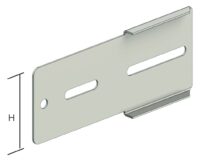 Legrand 8363120 Vertikalkupplung H60 tauchfeuerverzinkt
