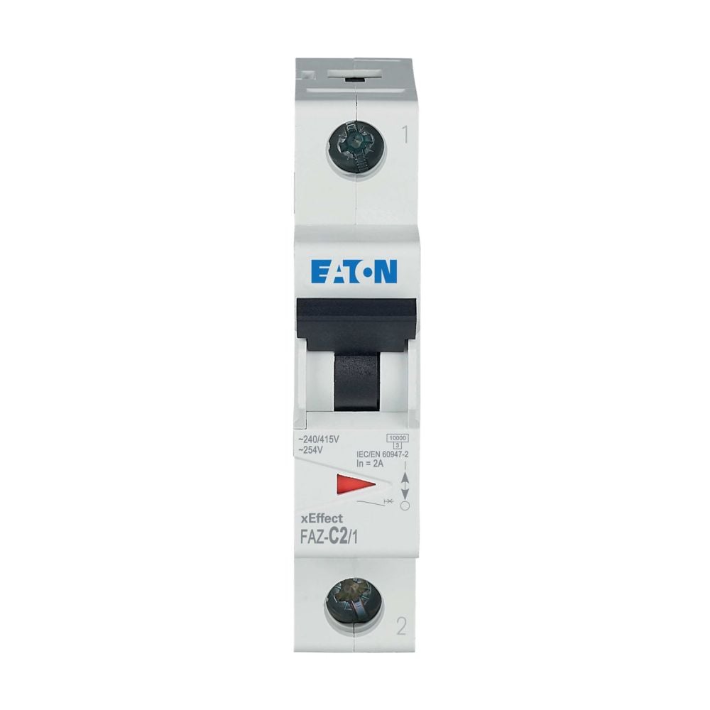 Eaton Eaton (Moeller) Leitungsschutzschalter C 2A, 1p FAZ-C2/1