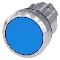 Siemens Dig Industr. Drucktaster 22mm, rund, blau 3SU1050-0AB50-0AA0