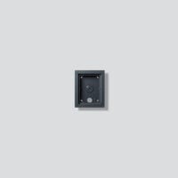SIEDLE Gehäuse Aluminium innen/außen anthrazit GA 612-1/1-01 Außengewinde