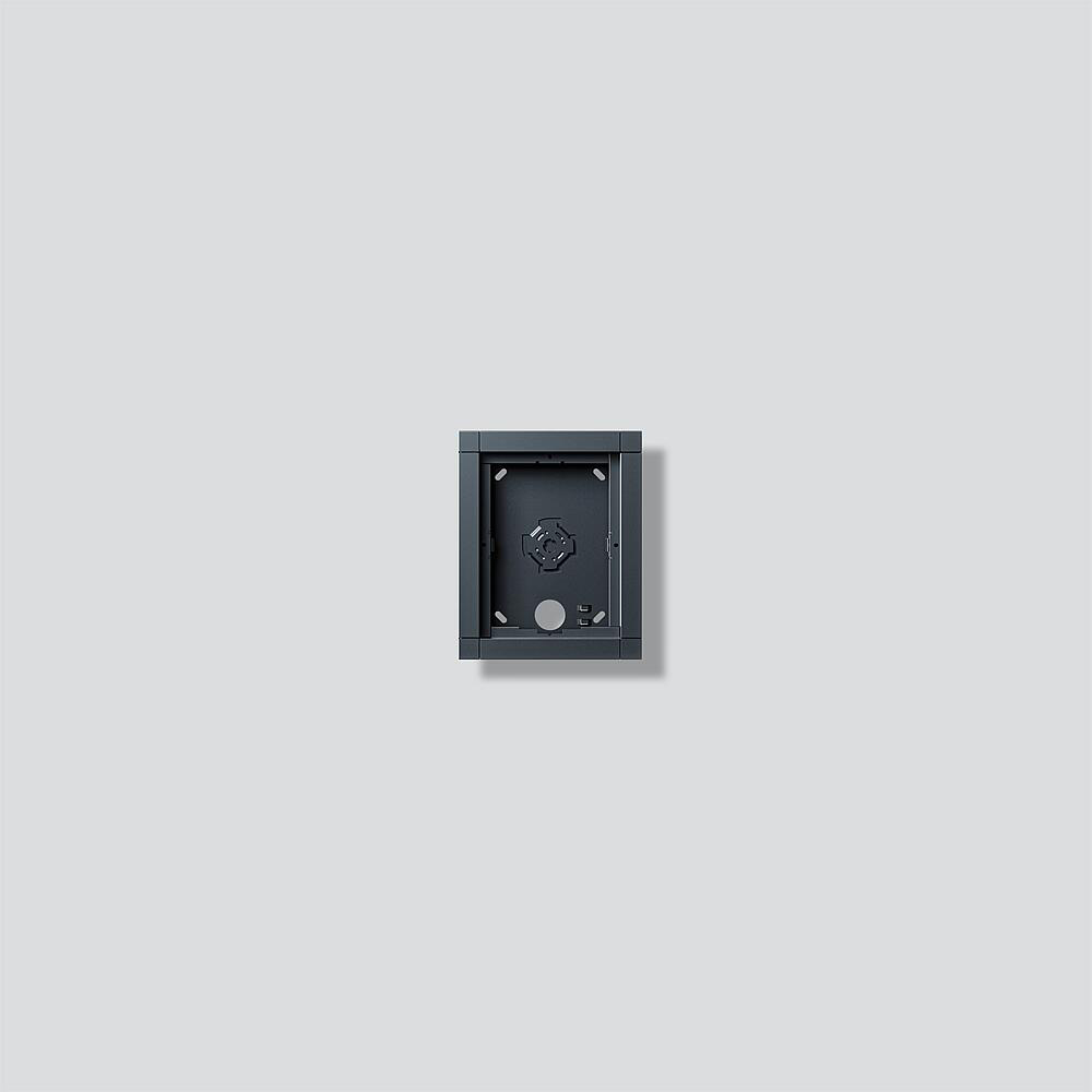 Siedle SIEDLE Gehäuse Aluminium innen/außen anthrazit GA 612-1/1-01 Außengewinde