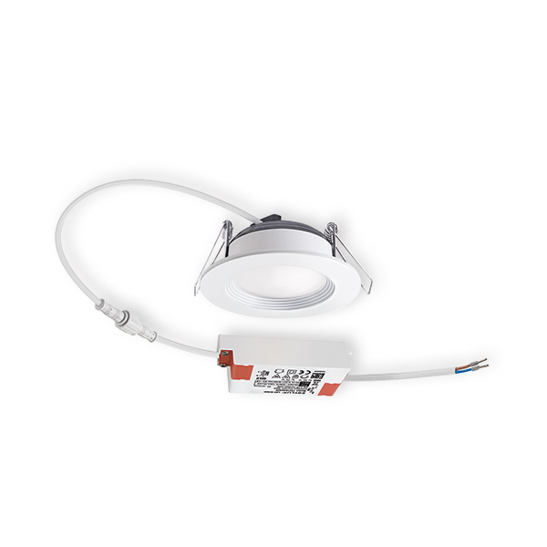 Esylux ESYLUX LED-Einbaustrahler 6,5W Konverter 1LED ELSA-2 DL 68 OP 100° 500 840 WH weiß