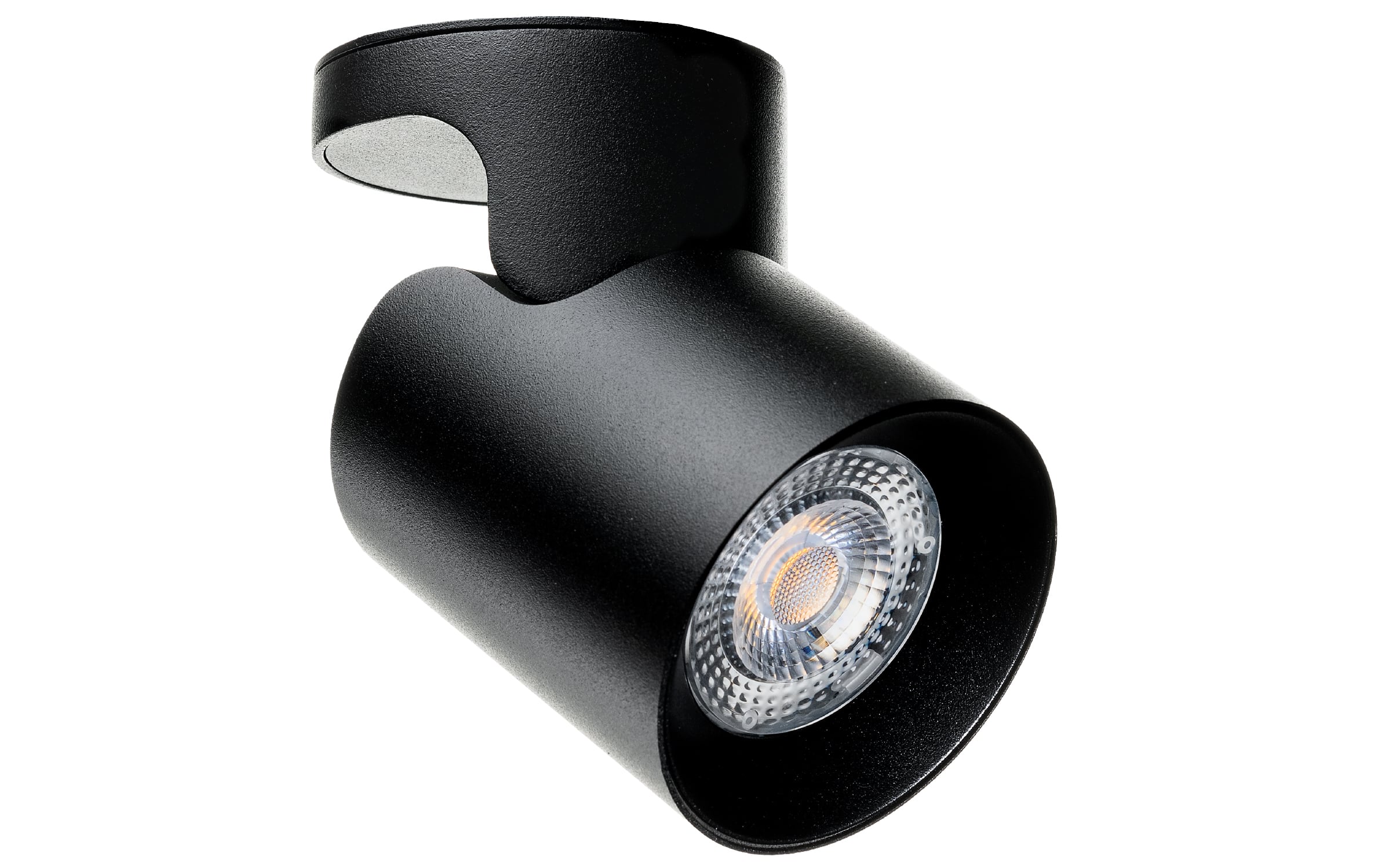 SG LEUCHTEN LED-Einbaustrahler 6,5W Konverter ANETO 320982 dimmbar 1LED schwarz 2700K weiß 530lm