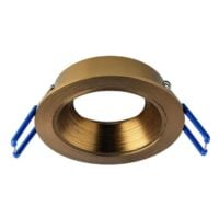 Rutec ALU12212 Einbauring MixMi, schwenkb.,ru, Aluminium bronzegold/bronzegold