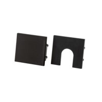 SG LEUCHTEN Endkappe schwarz Kunststoff L24mm B26mm STRIPLINE 391499 H12mm