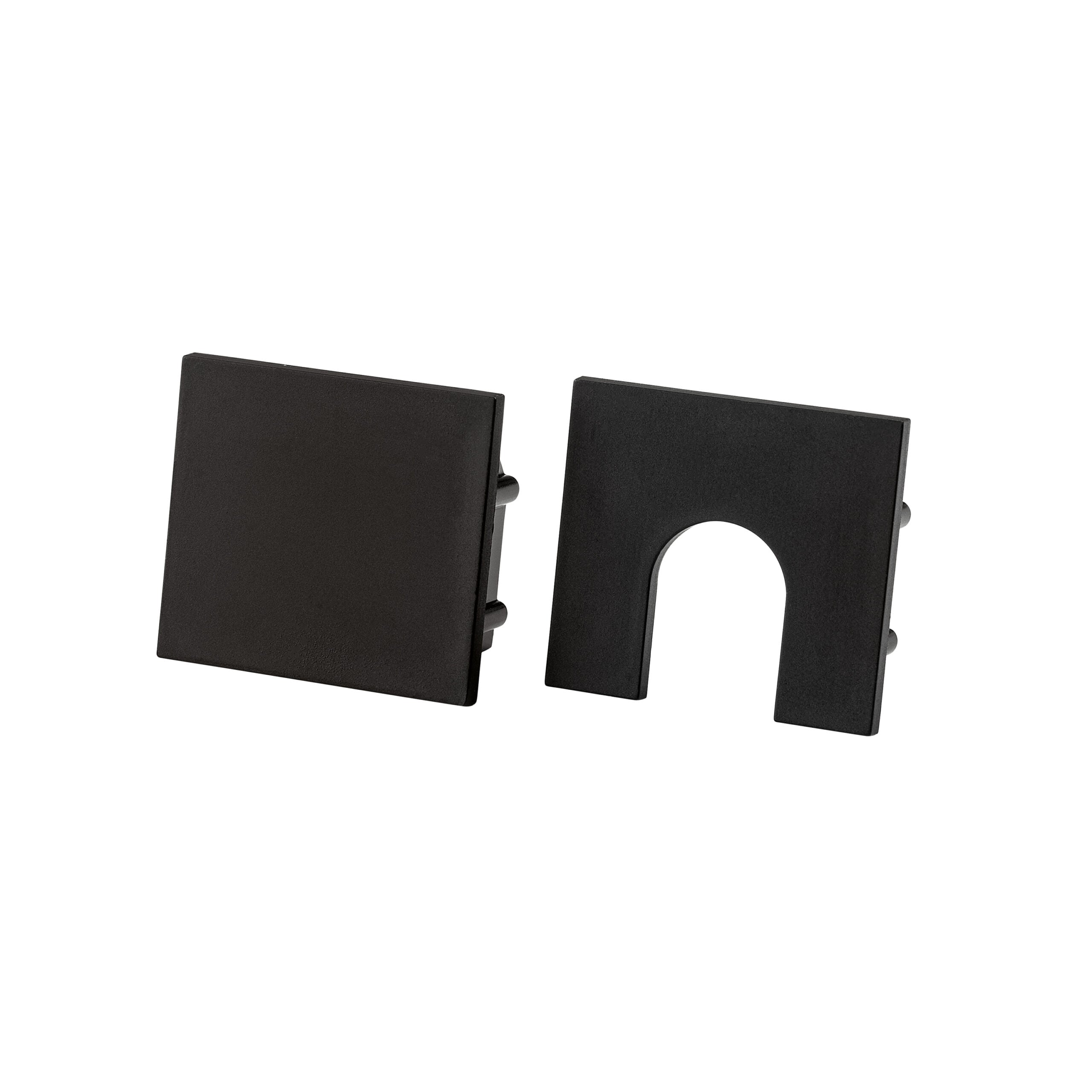 SG LEUCHTEN Endkappe schwarz Kunststoff L24mm B26mm STRIPLINE 391499 H12mm