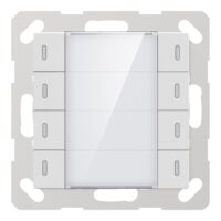 Multifunktions-Tastsensor ADVANCE+, 4-fach Weiss glänzend inklusive 284105