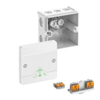 SPELSBERG Abzweigdose Steckkl IP66 Kunststoff Abox SLK-2,5²/w 2,5qmm 87x87x52mm hfr