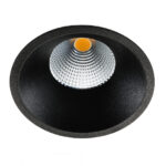 SG LEUCHTEN LED-Einbaustrahler 11W Konverter SOFT SLIM 903239 DALI 1LED schwarz 4000K weiß