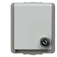 Siemens Dig Industr. IP44 Aufputz SCHUKO-Steckdose abschließbar 5UB4716