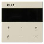 GIRA UP-Radio weiß glänzend Bedienelement 232201