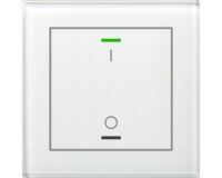 MDT Tastsensor KNX Unterputz weiß glänzend 1-fach GTL-1TBW.02S