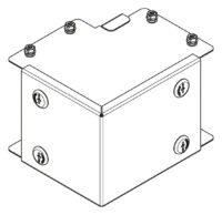Legrand MGR93CSL Salamandre IP30 trunking 225x75mm outside lid 90° square