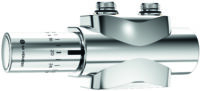 Heimeier, Multilux 4-Set Halo für Zweirohr, verchromt