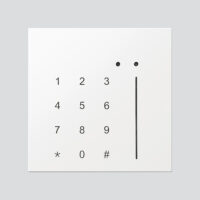 SIEDLE Lesegerät weiß 99x99x25mm SE 1045 DKT W