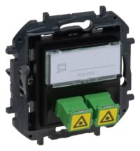 Legrand 864544B Niloe Step V4 Sc/Apc Fibre Optic Schwarz