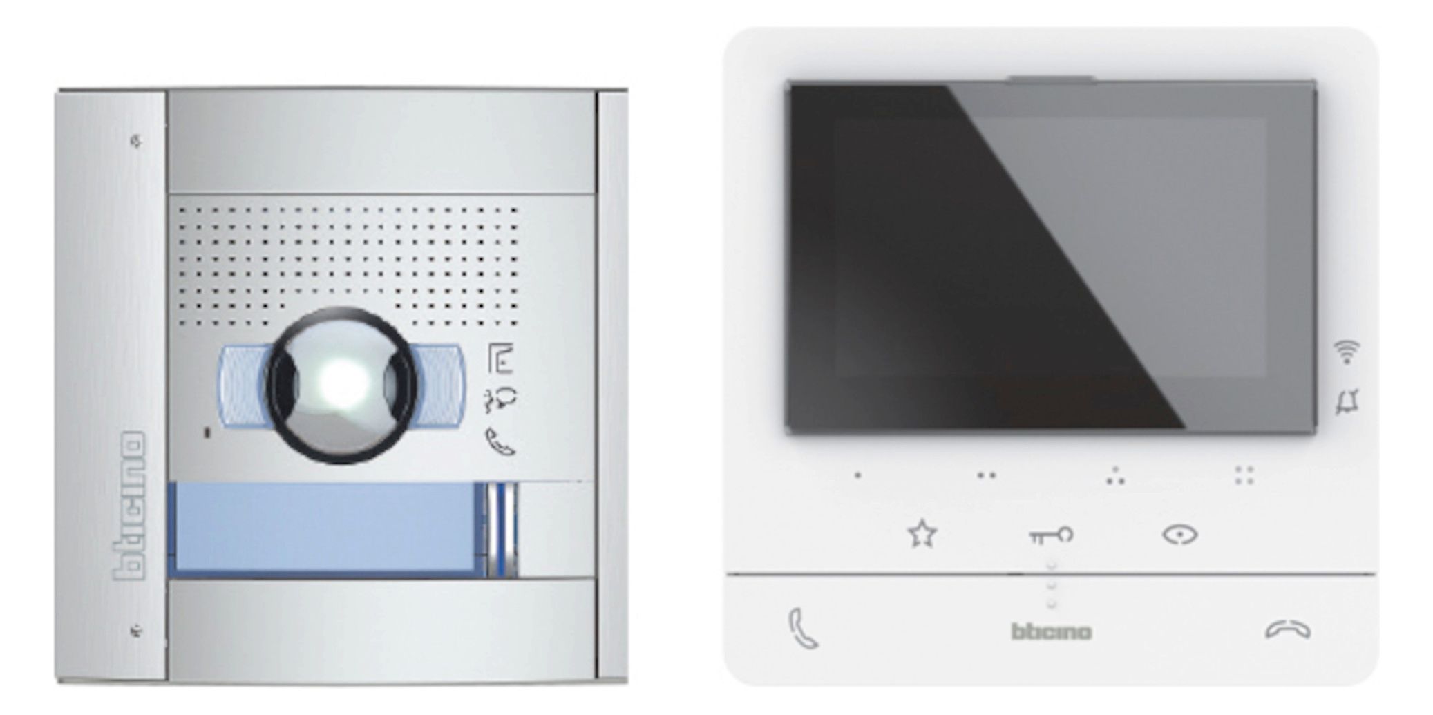Legrand Bticino 364650 Flex'ONE Videoset mit Türstation SFERA (1 u.2 Ruftasten)