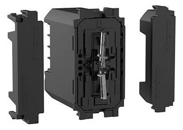 Legrand Bticino K4418M2 LivingNow 2-moduliger Universal-Tastdimmer mit Neutralleiter,