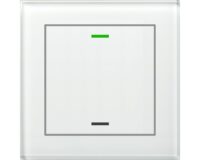 MDT Tastsensor KNX Unterputz weiß glänzend 1-fach GTL-1T0W.02S