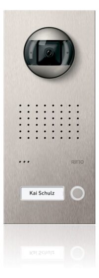 Ritto RGE1815125 Acero Pur Edelstahl Türstation Video 1WE