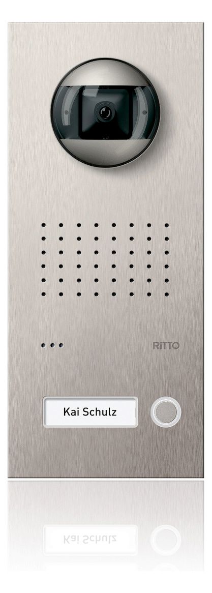 Comelit Ritto RGE1815125 Acero Pur Edelstahl Türstation Video 1WE
