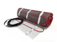 DEVI Heizkabel 100W/qm 2170W 21,8qm 230V 140F1465 1Kaltl 15W/m mit Trägerm