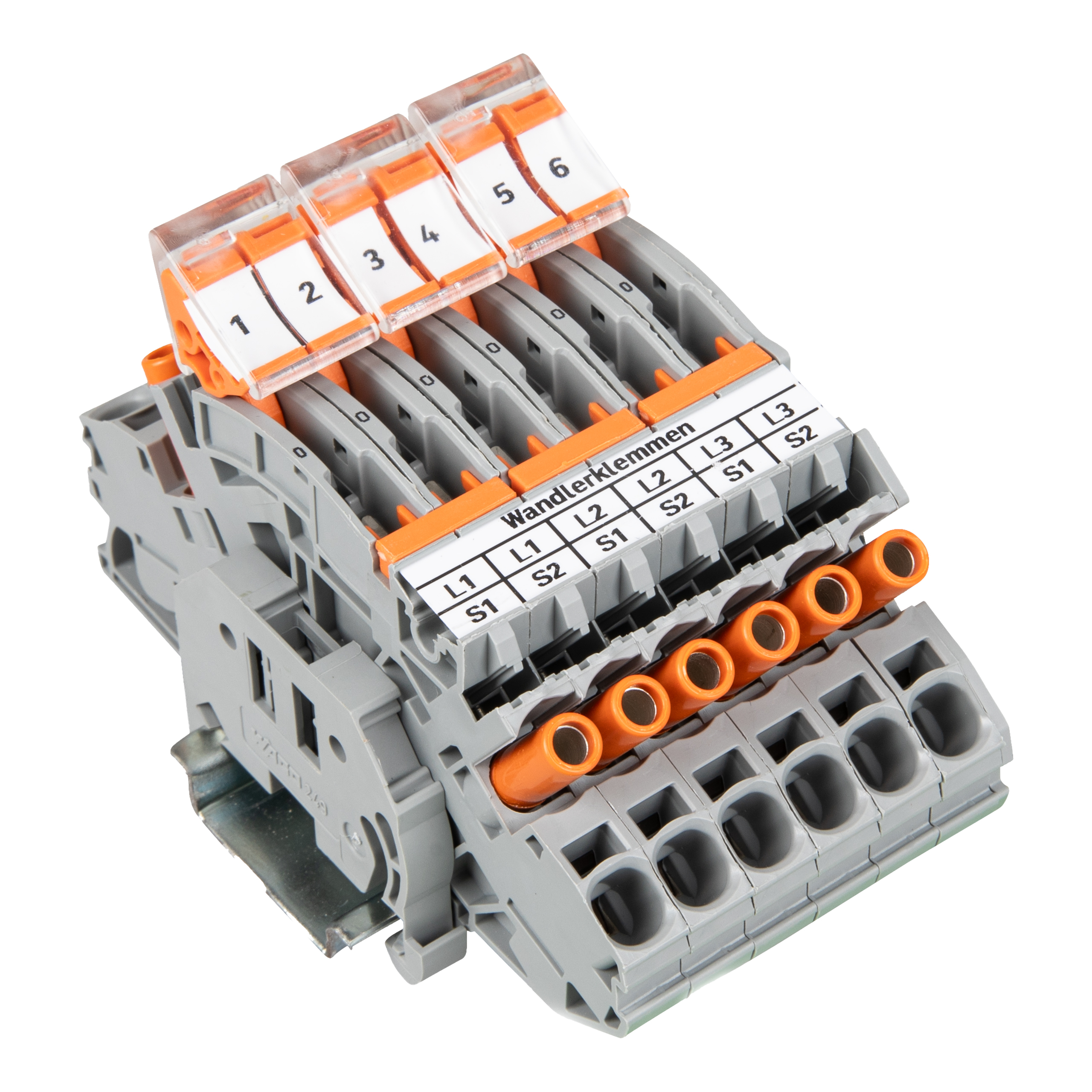 WAGO Stromwandlerklemmenblock 821-201