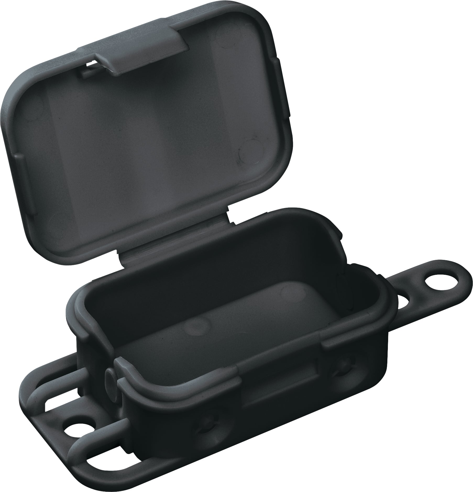 Spelsberg SPELSBERG Abzweigdose IP20 2,5qmm Kunststoff Q 4-L/schwarz 40x56x23mm rechteck Wand/Decke
