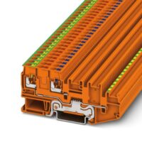 Phoenix Contact Inst schutzleiterklemme 0,14-1,5qmm, orange PTIO-IN 2,5/4-PE OG