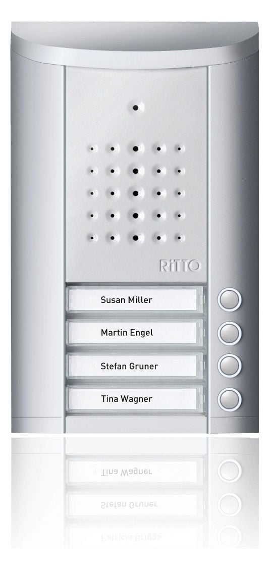 Comelit Ritto 1840420 Entravox Türstation 4WE silber