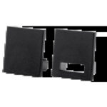 SG LEUCHTEN Endkappe schwarz Kunststoff L22mm B20mm STRIPLINE 391468 H12mm