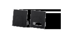 SG LEUCHTEN Endkappe schwarz Kunststoff L22mm B20mm STRIPLINE 391468 H12mm
