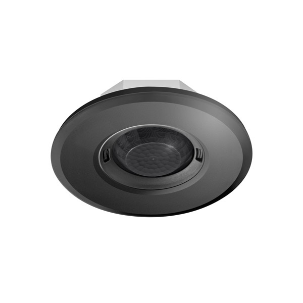 Esylux ESYLUX Präsenzmelder-Bus KNX Unterputz v63-126° PD-FLAT 360i/10 DT KNXs ROUND BK 180-360