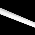 SG LEUCHTEN LED-Anbauleuchte 47W 3000K HURDAL 113140 6980lm weiß Konverter DALI