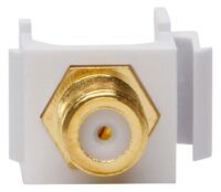 Kopp Einzelgeräte + Zub Keystonemodul-F Verbinder Farbe:vergoldet