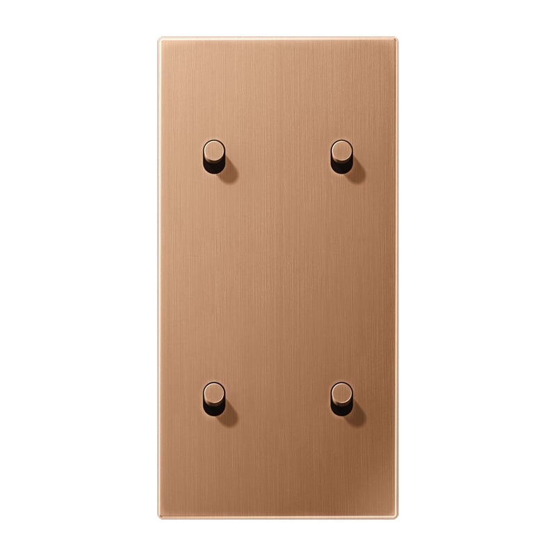 Jung Jung BRG 12-25 R 42 Abdeckung mit Kipphebel "Zylinder" 2-fach 2x2 Kipphebel