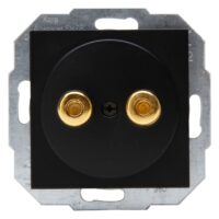 Kopp HK07 -Lautsprechersteckdose f.4mm Bananenstecker ohne Lautsprecherkabel bi