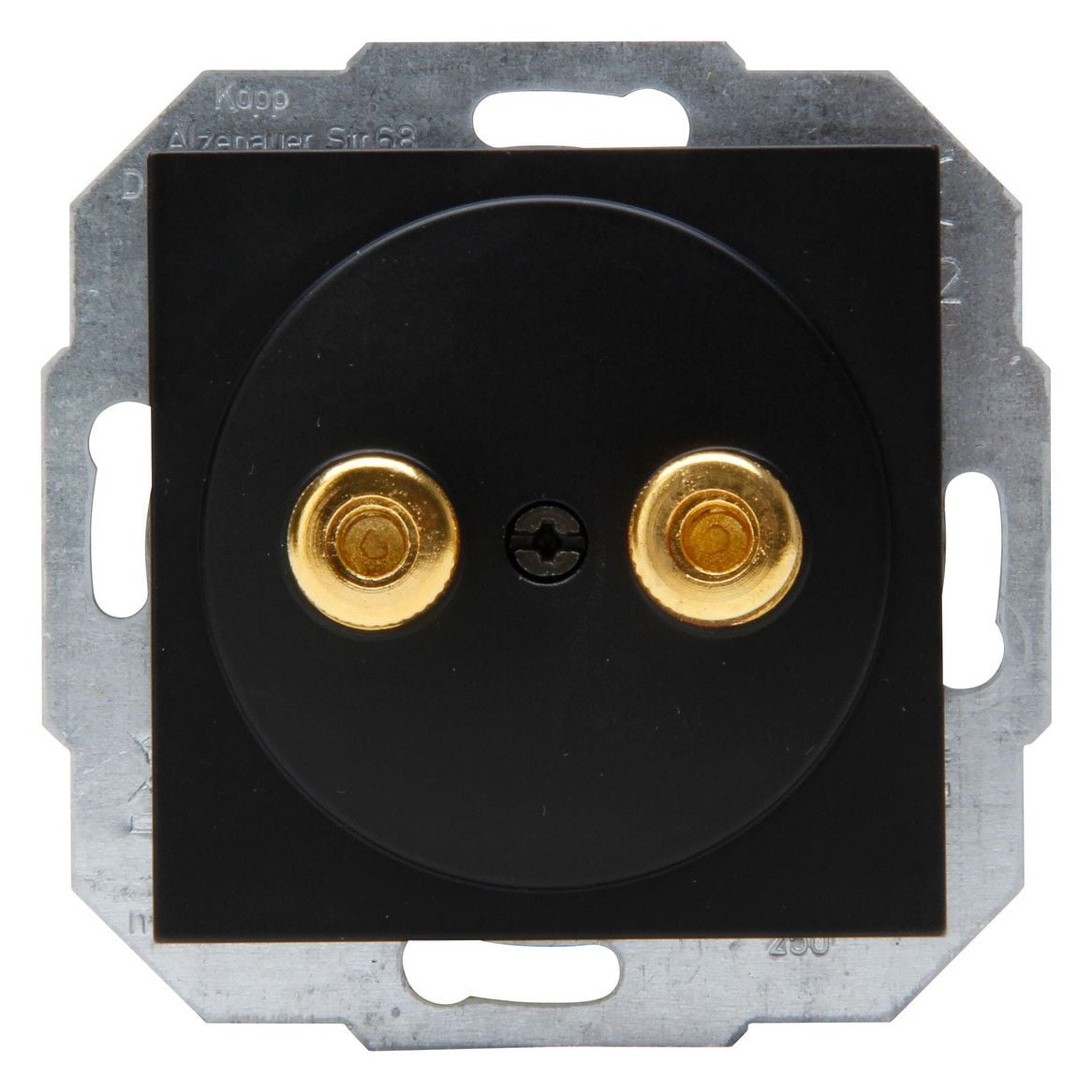 Kopp Kopp HK07 -Lautsprechersteckdose f.4mm Bananenstecker ohne Lautsprecherkabel bi