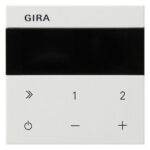GIRA UP-Radio weiß matt Bedienelement 232227