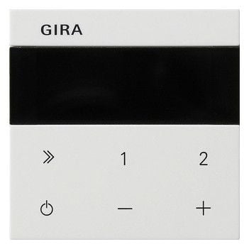 GIRA UP-Radio weiß matt Bedienelement 232227