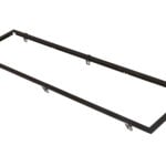 SG LEUCHTEN Einbaurahmen schwarz ST L1240mm SENSE 212937 B340mm H50mm