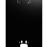 ABL EMOBILITY Stele POLE Slim Adapterplatte Wallbox eM4