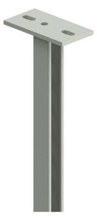 Legrand CM595144 Hängestiel schwer mit Kopfplatte P41S L2000mm V4A Edelstahl