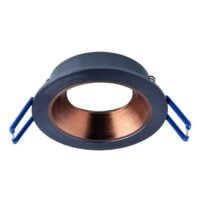 Rutec ALU11214 Einbauring MixMi, schwenkb.,ru, Aluminium schiefer/rotbronze