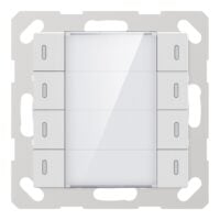 Multifunktions-Tastsensor ADVANCE+, 4-fach Weiss matt inklusive 284114