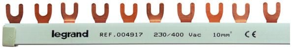 Legrand 004917 Gabelkammschiene 3-polig 12TE 10qmm