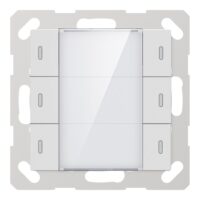 Multifunktions-Tastsensor ADVANCE+, 3-fach Weiss glänzend inklusive 284141