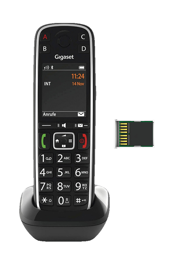 TCS Türsprech-Set Bus Tischgerät schwarz DECTCONNECTSET DECTCONNECT-3